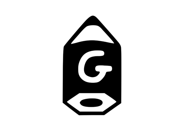 Cute Stubby Pencil with Mono G Graphics