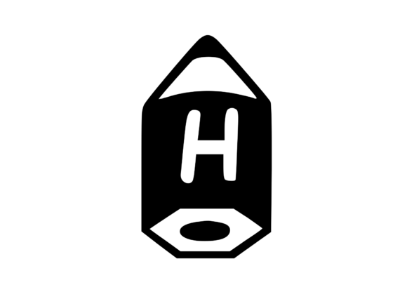 Cute Stubby Pencil with Mono H