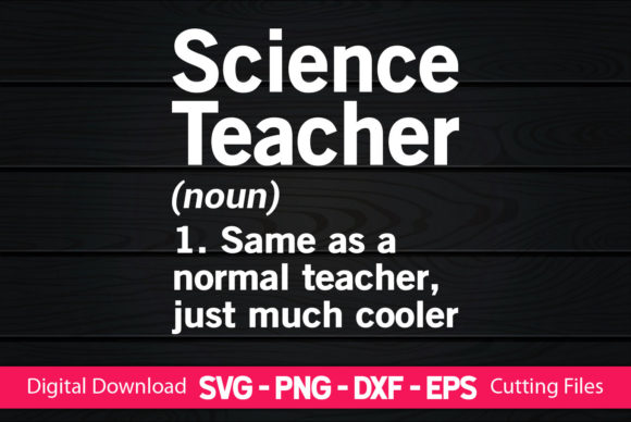 Funny Science Teacher Definition Gifts Graphics