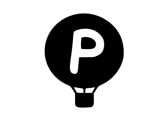 Hot Air Balloon with Mono P: Graphics for Crafts