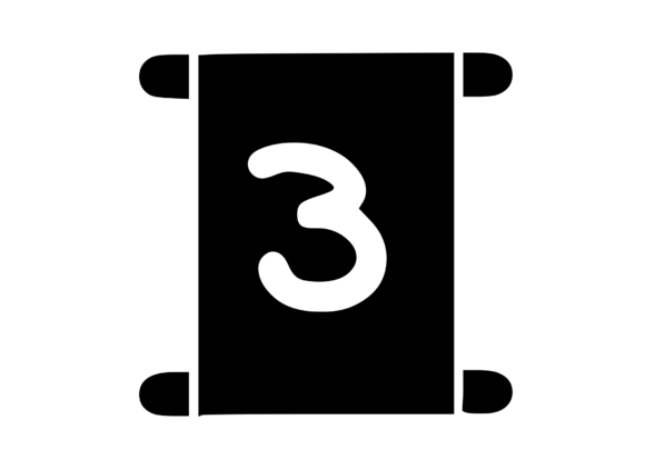 Old Scroll with Playful Mono 3: Graphics and Crafts