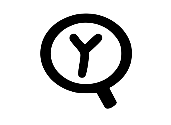 Search Symbol with Playful Mono Y