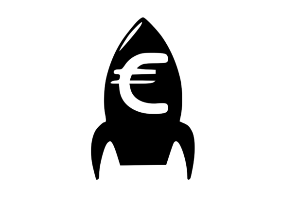 Space Rocket with Playful Mono €