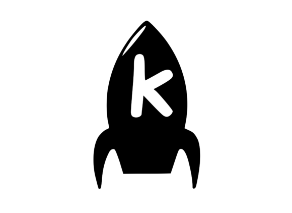 Space Rocket with Playful Mono K: Graphics and Crafts