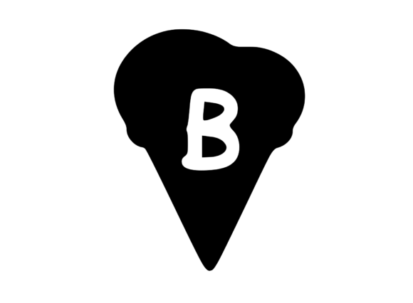 Yummy Ice Cream Cone with Mono B: Graphics and Crafts