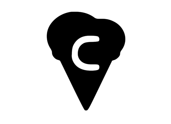 Yummy Ice Cream Cone with Mono C: Graphics and Crafts
