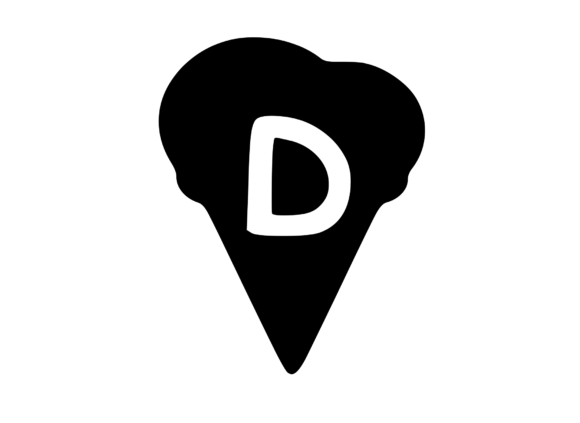 Yummy Ice Cream Cone with Mono D: Graphics and Crafts